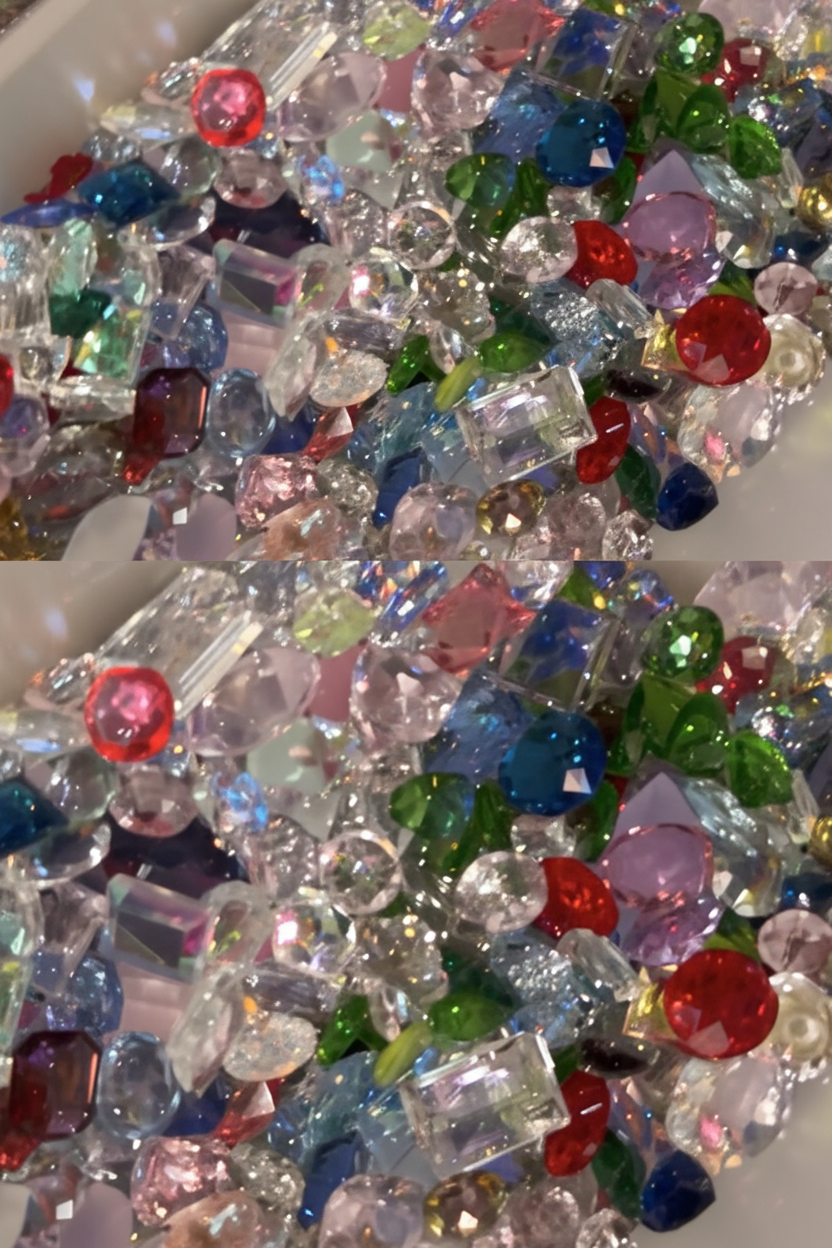 20pc Glass Slippers