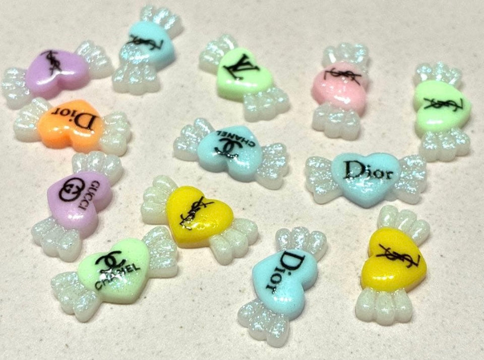 5pc fancy charms